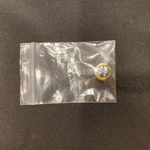 stainless steel gold wrap nose ring